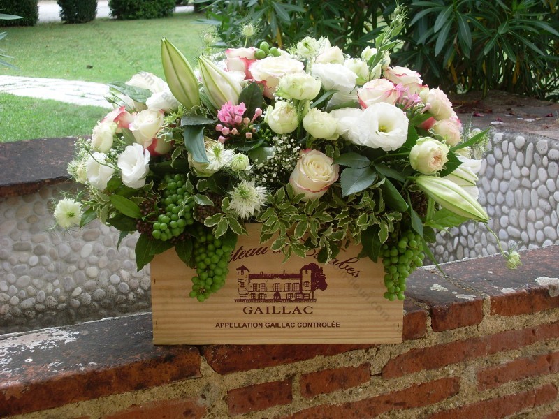 decoration-fleurs-vignoble-chic-mariage-toulouse